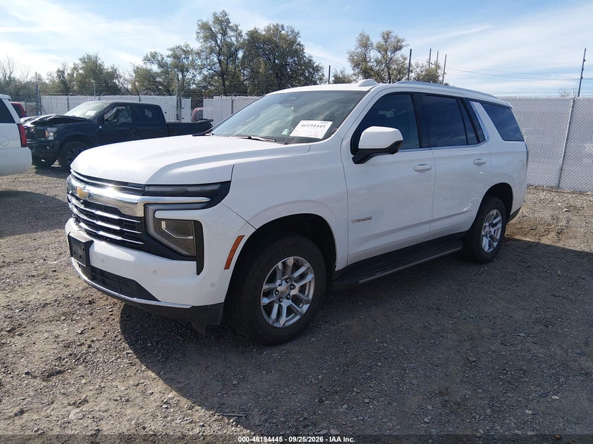 2025 CHEVROLET TAHOE auction photo 2