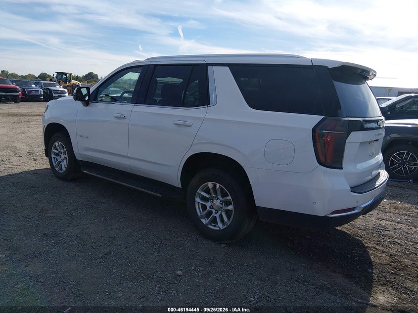 2025 CHEVROLET TAHOE auction photo 3