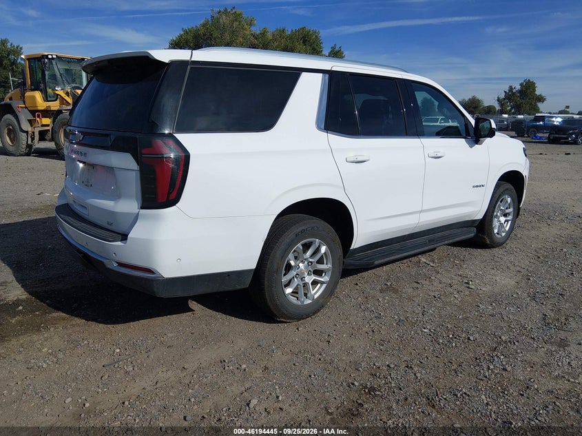 2025 CHEVROLET TAHOE auction photo 4