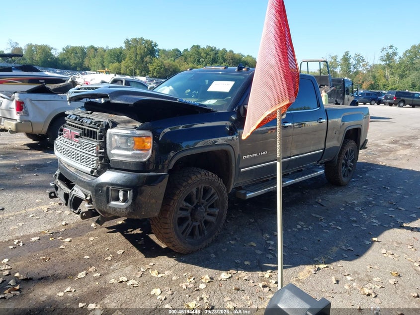Vin: 1gt12sey2kf226548, lot: 46694330, gmc sierra 2500hd denali 20192