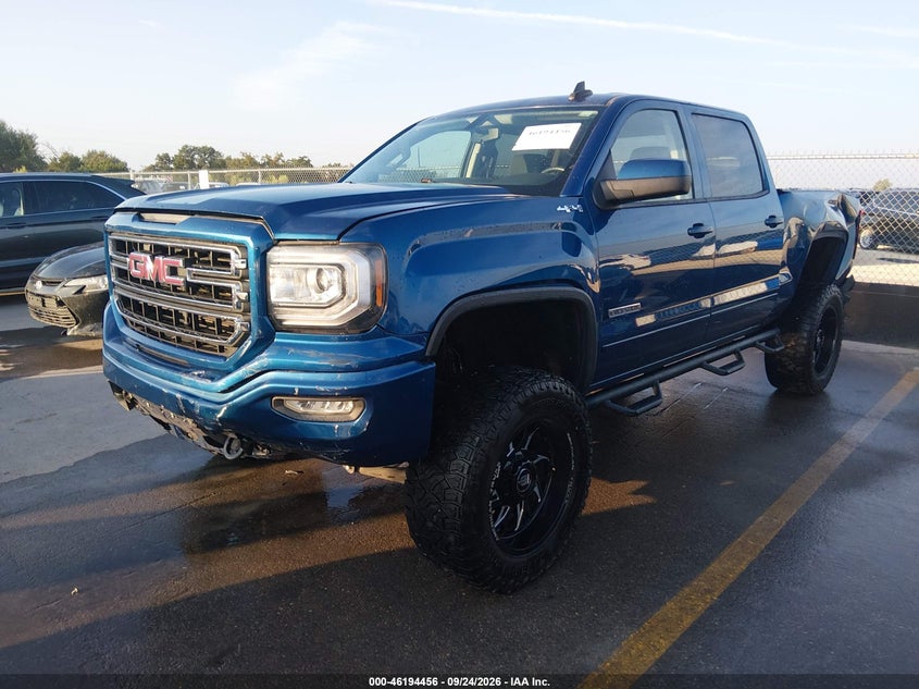 Vin: 3gtu2mec6jg210184, lot: 46694340, gmc sierra 1500 sle 20182