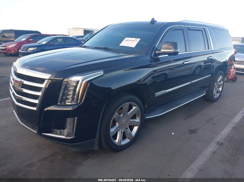 Vin: 1gys4hkj2lr189651, lot: 46694341, cadillac escalade esv 4wd luxury 20202