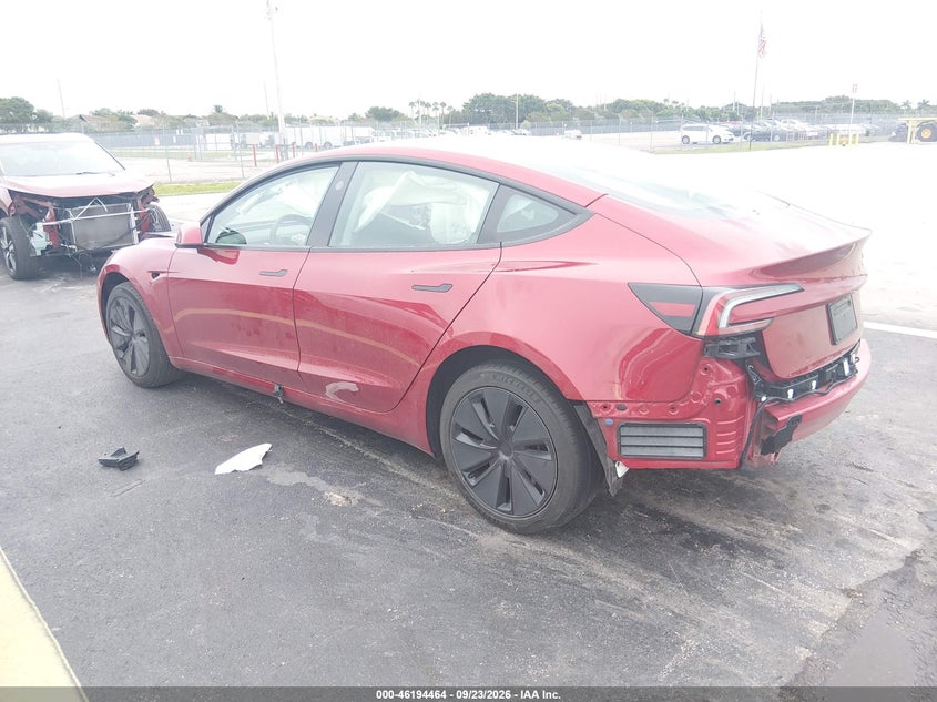 Vin: 5yj3e1ea7tf118879, lot: 46694348, tesla model 3 premium rear-wheel drive/rear-wheel drive 20263