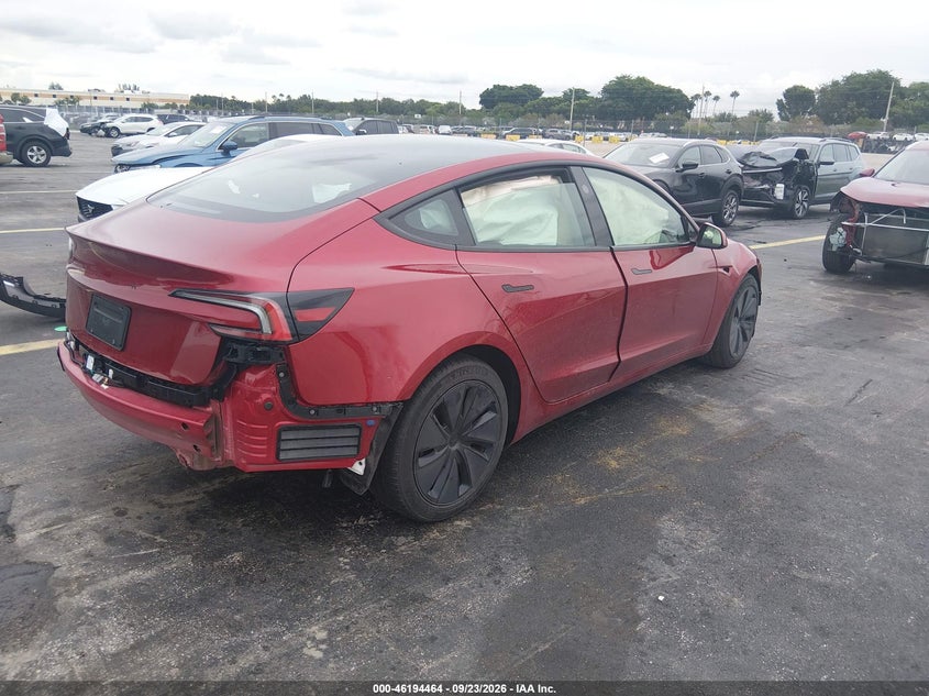 Vin: 5yj3e1ea7tf118879, lot: 46694348, tesla model 3 premium rear-wheel drive/rear-wheel drive 20264