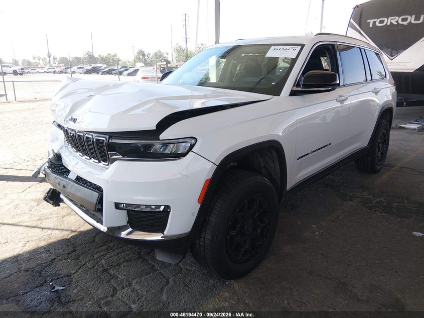 Vin: 1c4rjkbgxp8825324, lot: 46694354, jeep grand cherokee l limited 4x4 20232