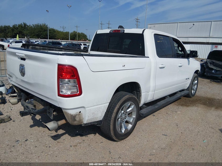 Vin: 1c6rreft7kn919762, lot: 46694361, ram 1500 big horn/lone star  4x2 5'7 box 20194