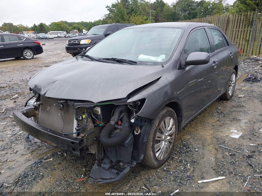 Vin: 5yfbu4eexcp022512, lot: 46694375, toyota corolla le 20122