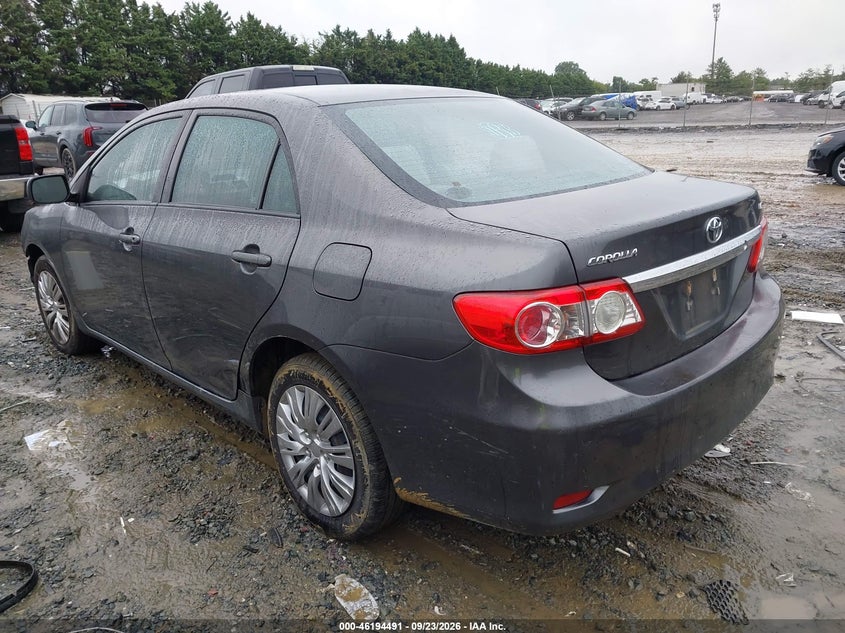 Vin: 5yfbu4eexcp022512, lot: 46694375, toyota corolla le 20123