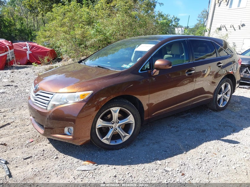 Vin: 4t3zk3bb4au023392, lot: 46694378, toyota venza base v6 (a6) 20102