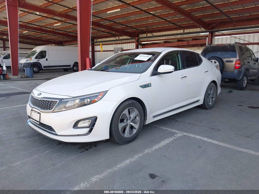 Vin: knagm4ad7f5079929, lot: 46694384, kia optima hybrid 20152