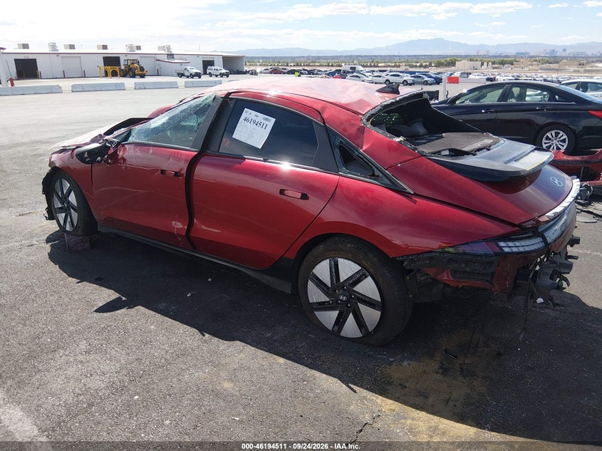 Vin: kmhm24aa2ra071178, lot: 46694395, hyundai ioniq 6 se 20243