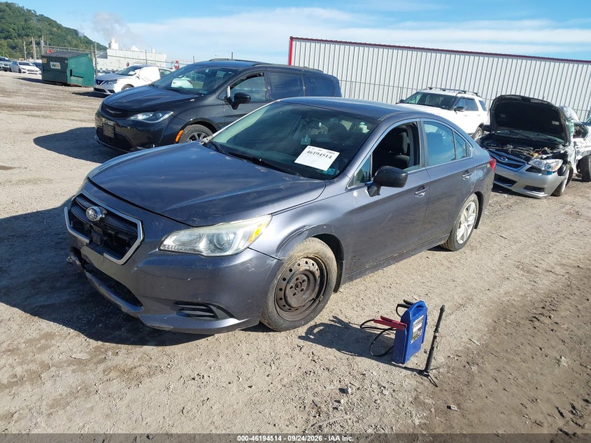 Vin: 4s3bnaa61g3025257, lot: 46694398, subaru legacy 2.5i 20162
