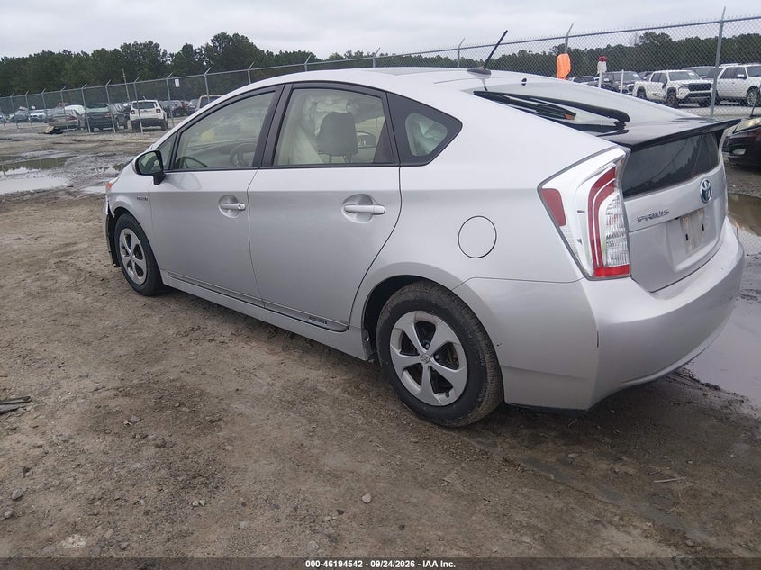 Vin: jtdkn3du7f1892274, lot: 46694426, toyota prius four 20153
