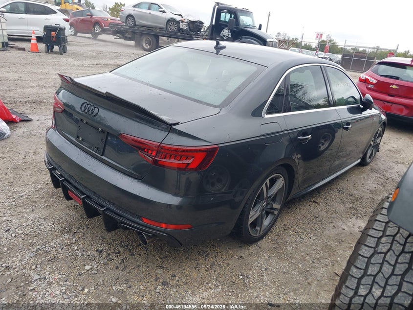 Vin: wauenaf46ja029390, lot: 46694440, audi a4 2.0t premium/2.0t tech premium 20184