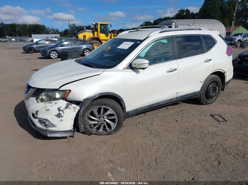 Vin: 5n1at2mv8fc814011, lot: 46694451, nissan rogue sl 20152
