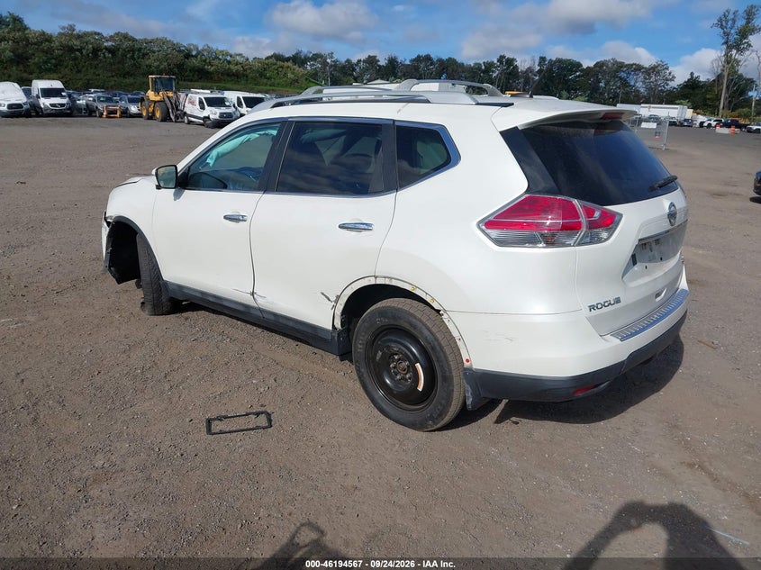 Vin: 5n1at2mv8fc814011, lot: 46694451, nissan rogue sl 20153