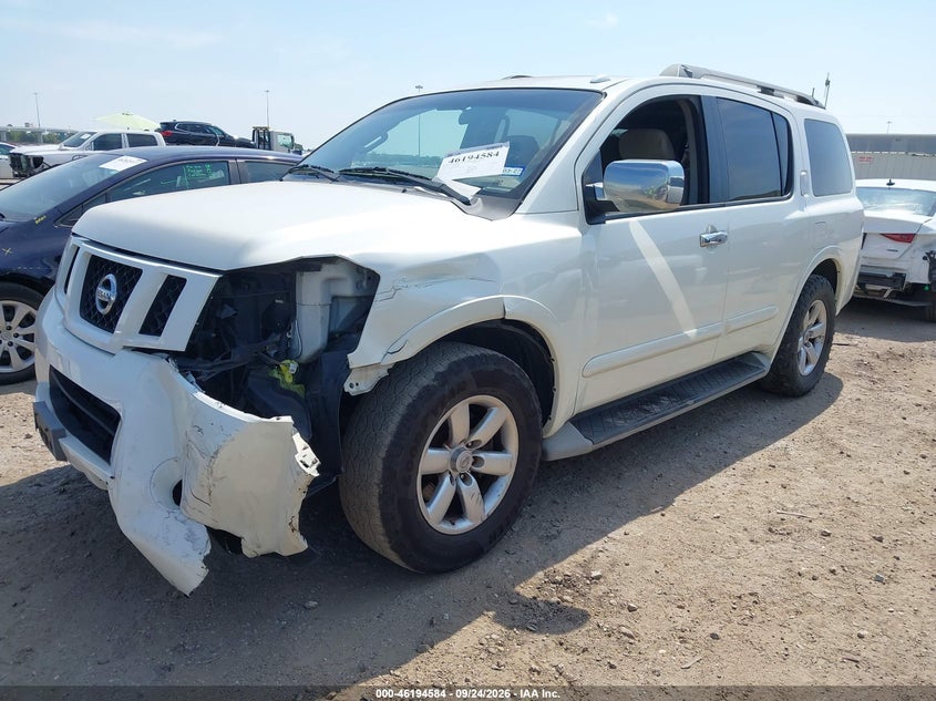 Vin: 5n1ba0nd6en604725, lot: 46694468, nissan armada sv 20142