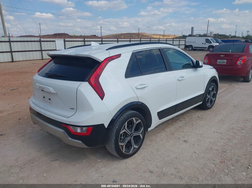Vin: kndcr3lexs5218903, lot: 46694475, kia niro ex touring 20254