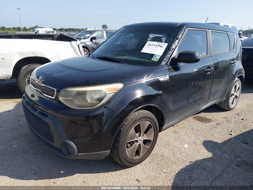 Vin: kndjn2a26g7376706, lot: 46694480, kia soul 20162