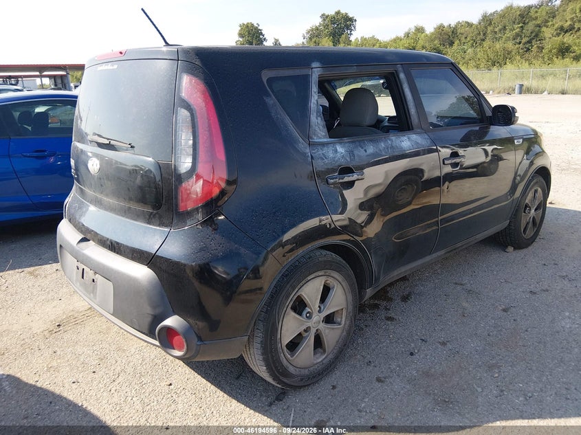 Vin: kndjn2a26g7376706, lot: 46694480, kia soul 20164