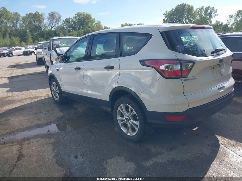 Vin: 1fmcu0f77huc38420, lot: 46694488, ford escape s 20173