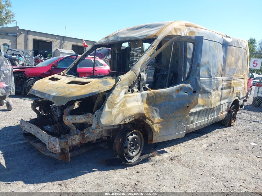 Vin: 1ftne2cm8fka02447, lot: 46694499, ford transit-150 20152