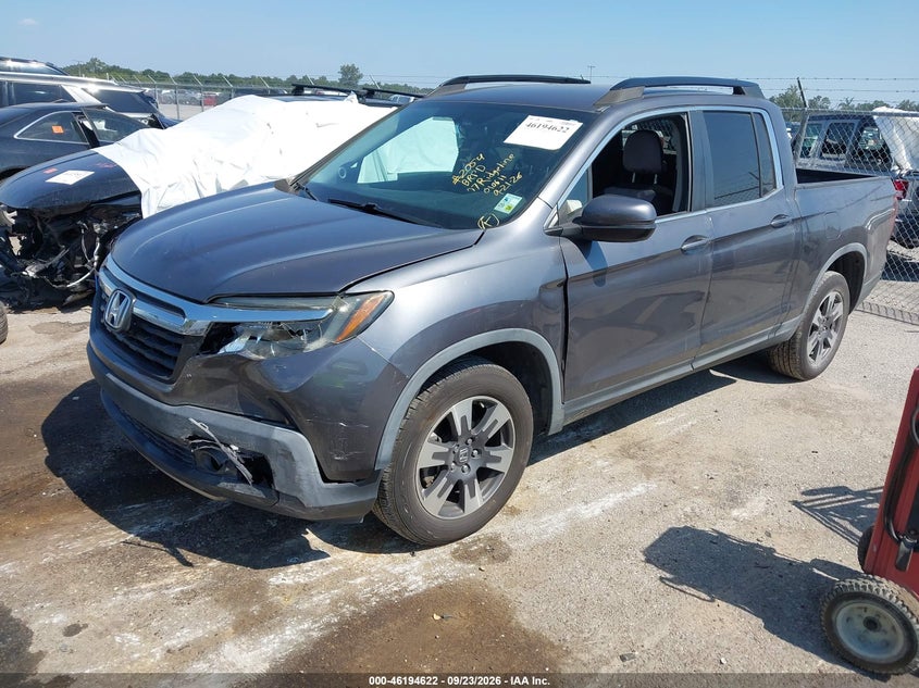 Vin: 5fpyk3f62hb010611, lot: 46694506, honda ridgeline rtl-t 20172