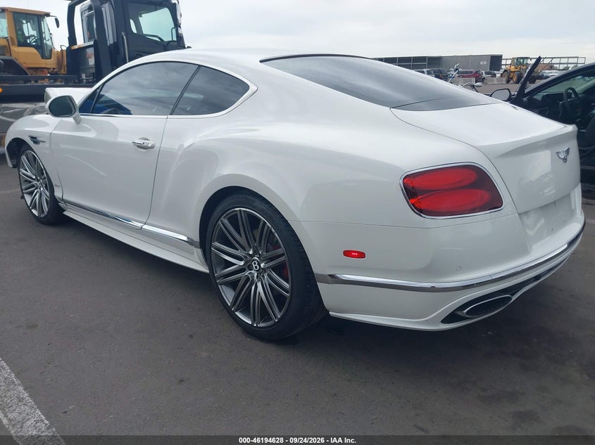 Vin: scbfj7za2gc054407, lot: 46694512, bentley continental gt speed 20163