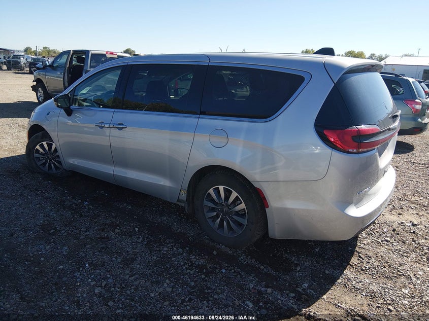 Vin: 2c4rc1s71rr150300, lot: 46694517, chrysler pacifica hybrid select 20243