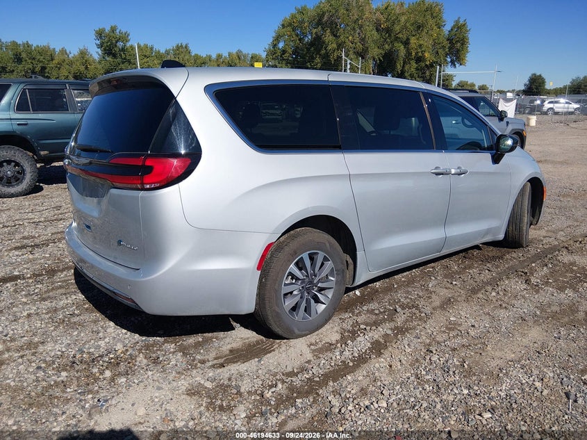 Vin: 2c4rc1s71rr150300, lot: 46694517, chrysler pacifica hybrid select 20244