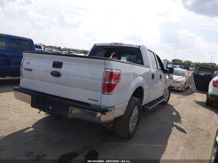Vin: 1ftfw1cf8dfc28460, lot: 46694540, ford f-150 xlt 20134