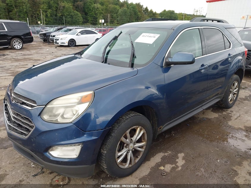 Vin: 2gnflfek2g6214690, lot: 46694542, chevrolet equinox lt 20162