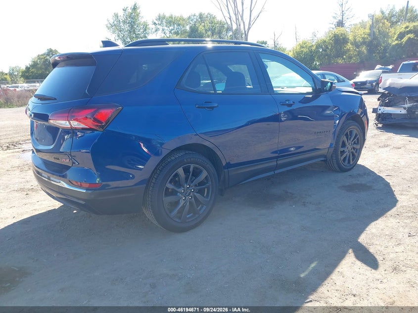 Vin: 3gnaxweg6ps117049, lot: 46694555, chevrolet equinox awd rs 20234