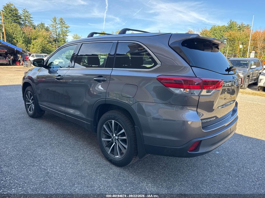 Vin: 5tdjzrfh1hs509082, lot: 46694558, toyota highlander xle 20173