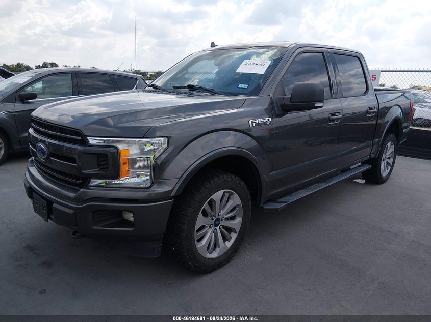 Vin: 1ftew1eg0jkf53995, lot: 46694565, ford f-150 xlt 20182