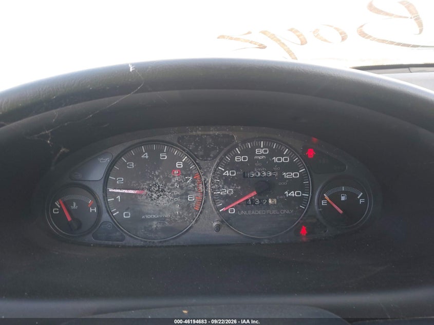 ACURA INTEGRA 2001 VIN JH4DC44661S002659