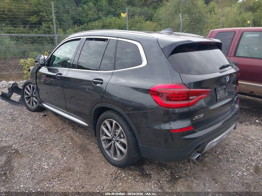 Vin: 5uxtr9c55kle14182, lot: 46694570, bmw x3 xdrive30i 20193