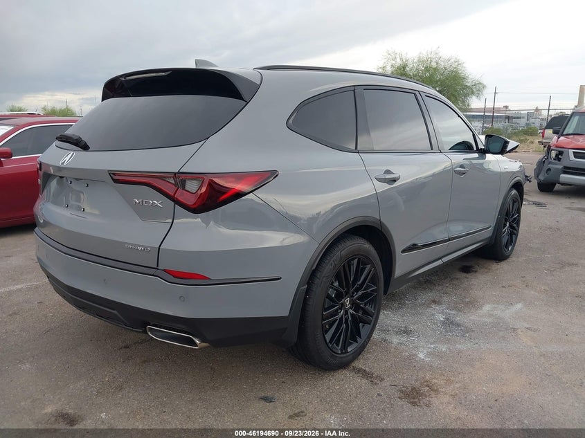 Vin: 5j8ye1h90tl026079, lot: 46694574, acura mdx a-spec advance package 20264