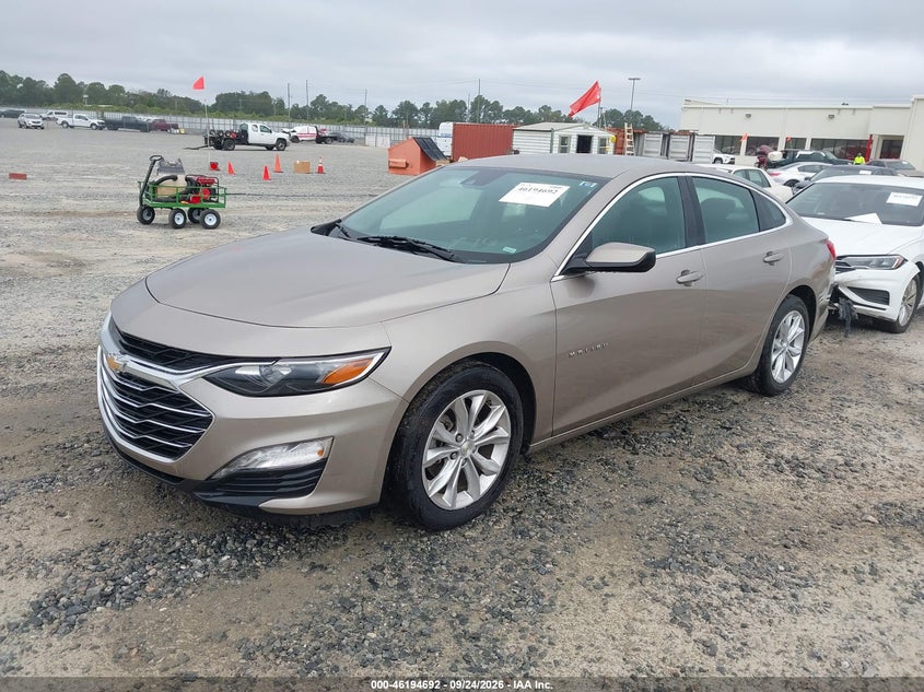 Vin: 1g1zd5st7sf119222, lot: 46694576, chevrolet malibu fwd 1lt 20252