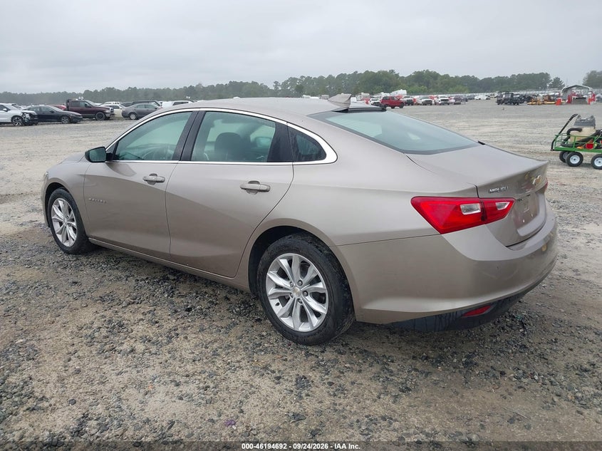 Vin: 1g1zd5st7sf119222, lot: 46694576, chevrolet malibu fwd 1lt 20253