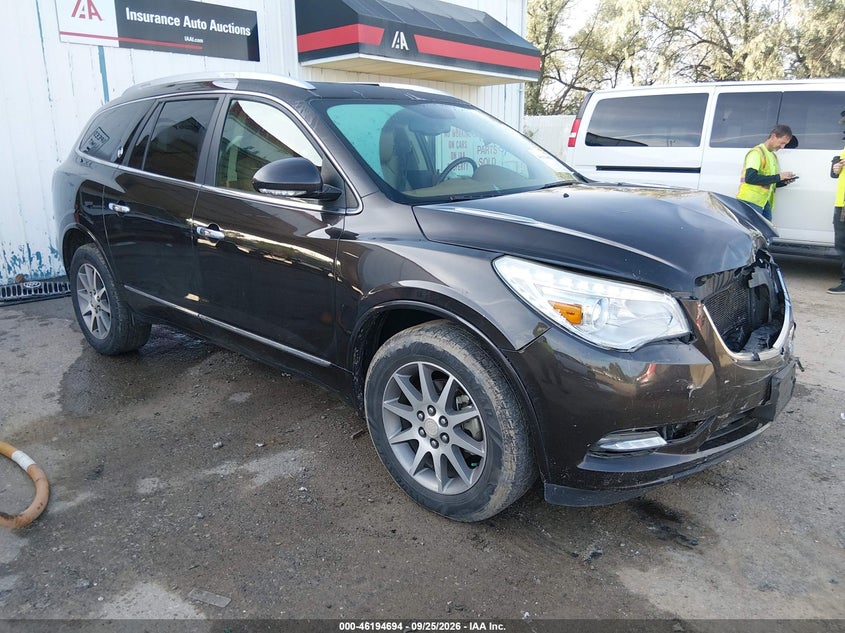 Vin: 5gakvbkdxej250421, lot: 46694578, buick enclave leather 2014 img_1