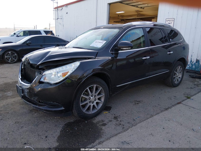 Vin: 5gakvbkdxej250421, lot: 46694578, buick enclave leather 20142