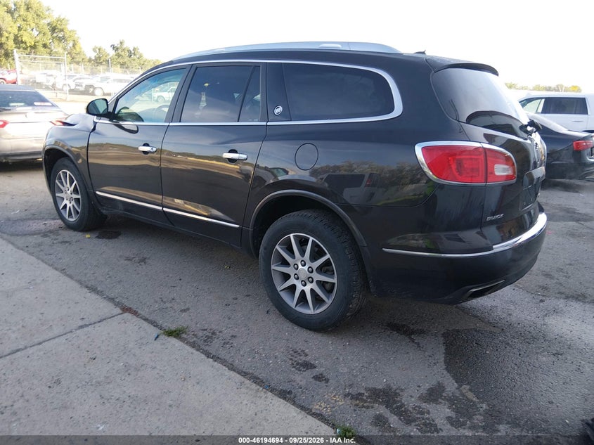 Vin: 5gakvbkdxej250421, lot: 46694578, buick enclave leather 20143