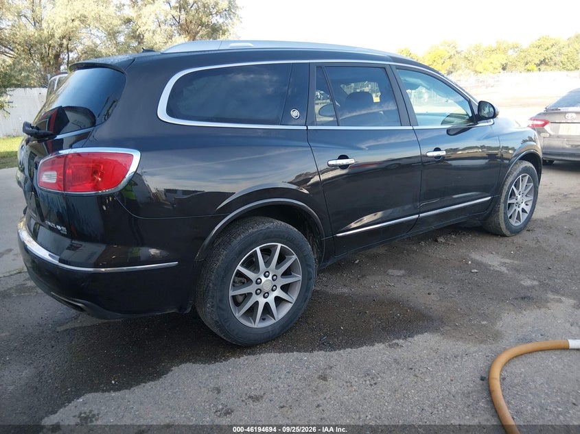 Vin: 5gakvbkdxej250421, lot: 46694578, buick enclave leather 20144