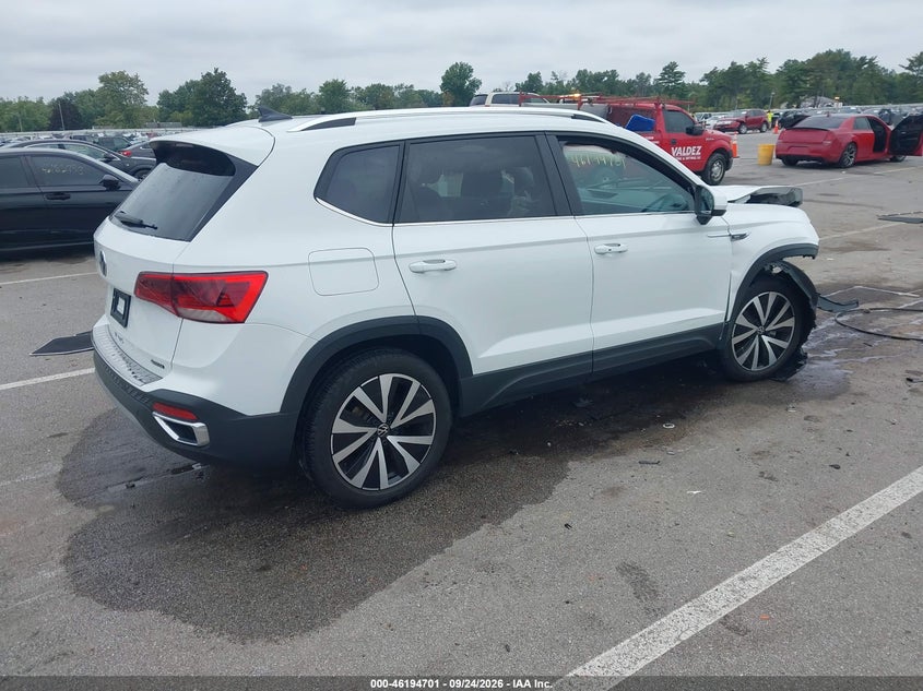 Vin: 3vvnx7b22pm311737, lot: 46694585, volkswagen taos 1.5t se 20234