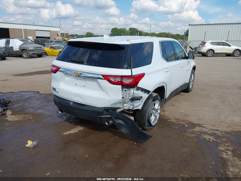Vin: 1gnerfkwxmj150141, lot: 46694587, chevrolet traverse fwd ls 20214