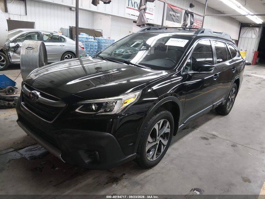 Vin: 4s4btanc9l3177105, lot: 46694601, subaru outback limited 20202