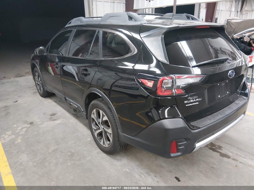 Vin: 4s4btanc9l3177105, lot: 46694601, subaru outback limited 20203