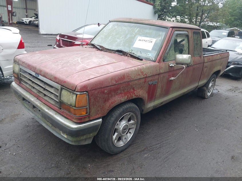 FORD RANGER 1992 VIN 1FTCR14X4NPA06981