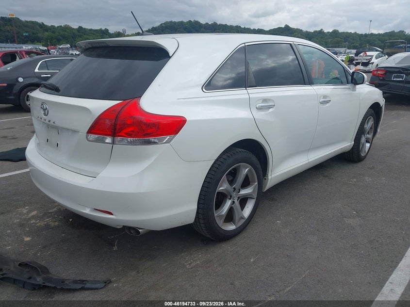 Vin: 4t3zk3bb6bu046075, lot: 46694617, toyota venza base v6 20113